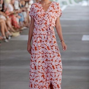 Acacia Nahiku silk wrap dress